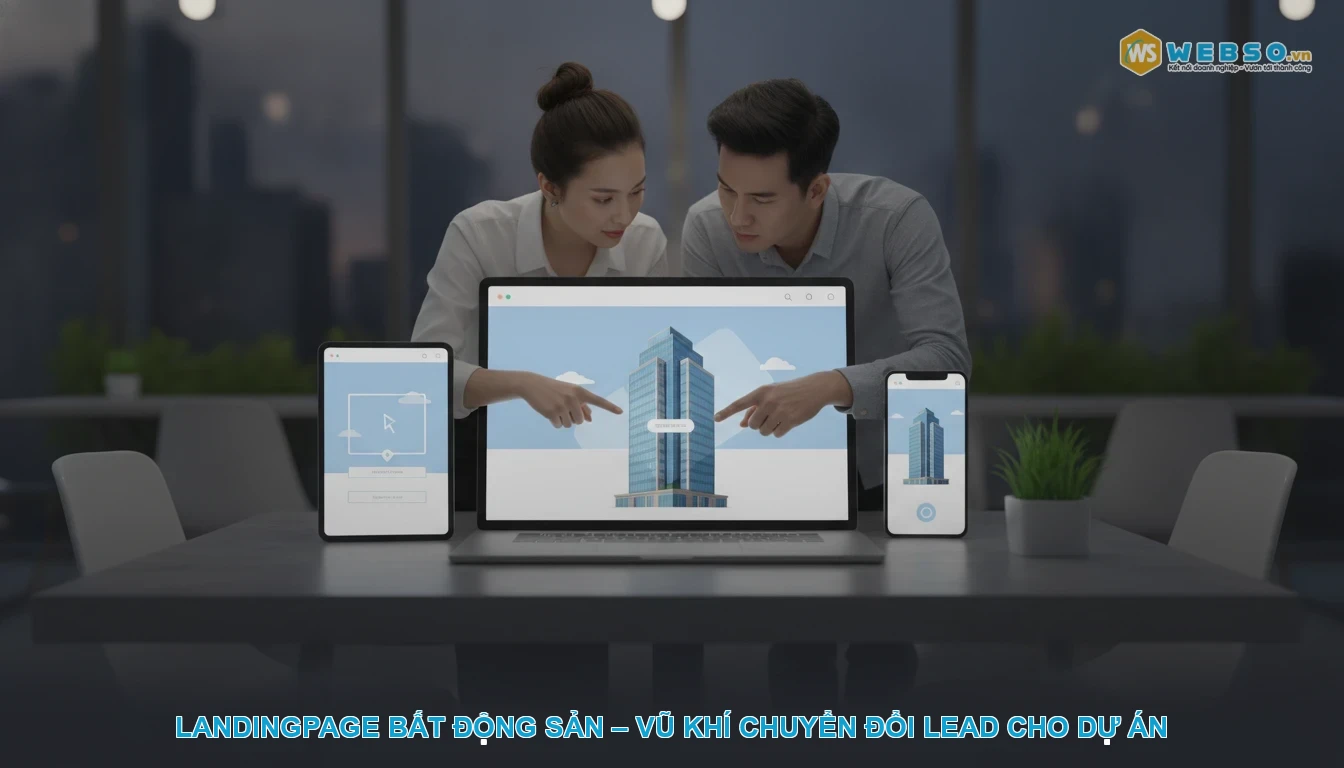 Thiết kế landingpage bất động sản - Landingpage Bất Động Sản – Vũ Khí Chuyển Đổi Lead Cho Dự Án