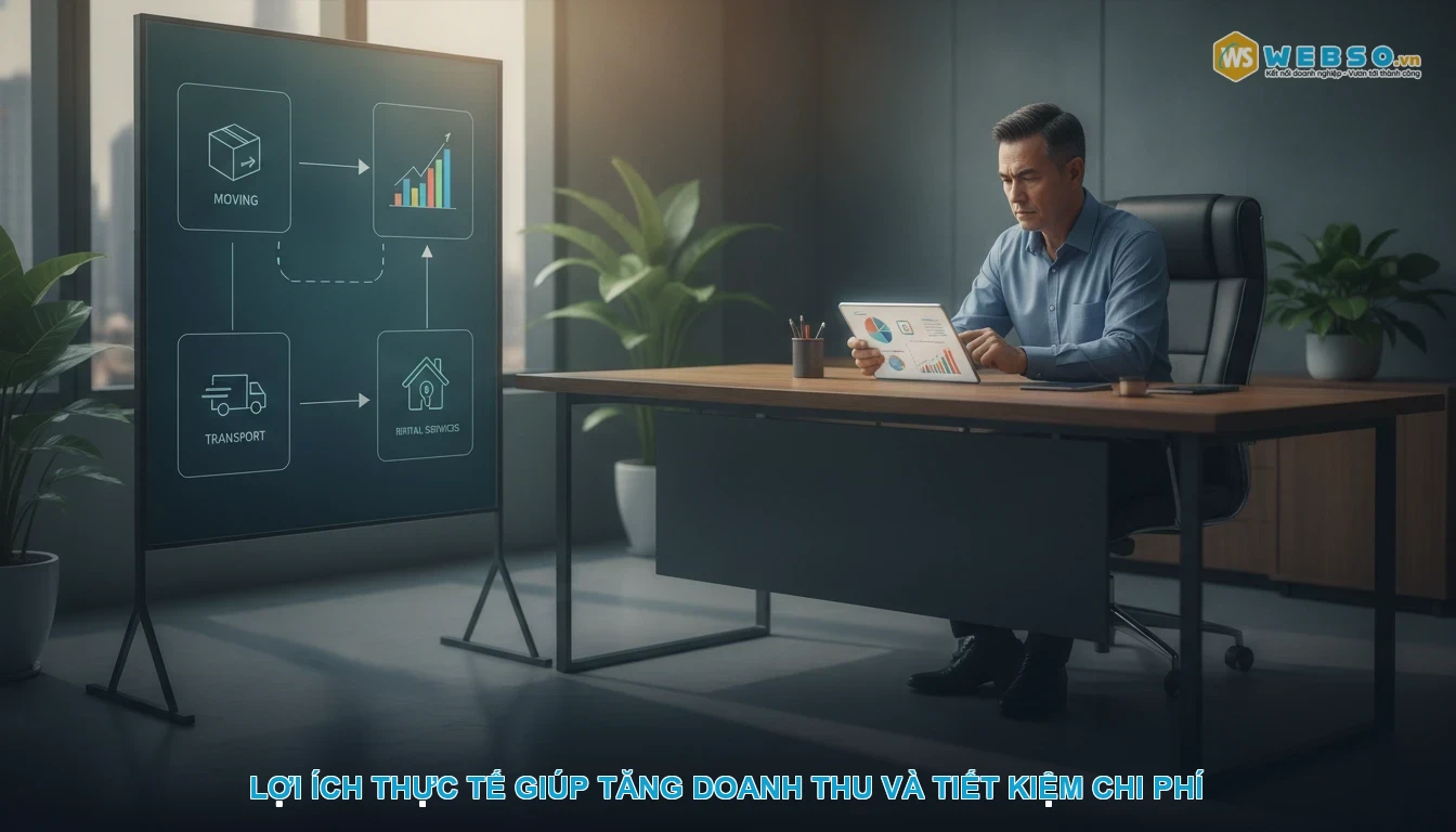 Thiết kế website dịch vụ chuyển nhà - Lợi ích thực tế giúp tăng doanh thu và tiết kiệm chi phí