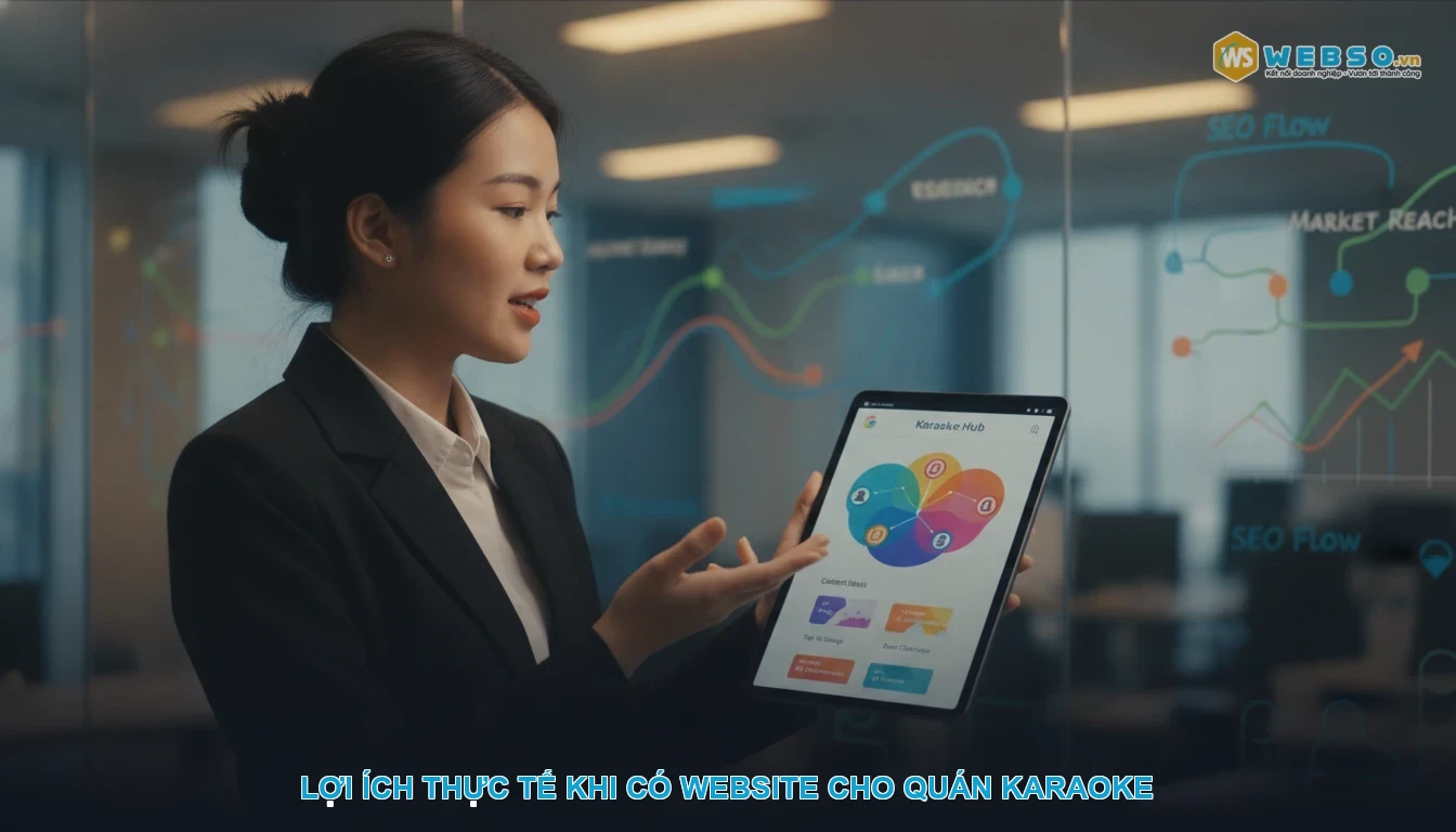 Thiết kế website quán karaoke - Lợi ích thực tế khi có website cho quán karaoke