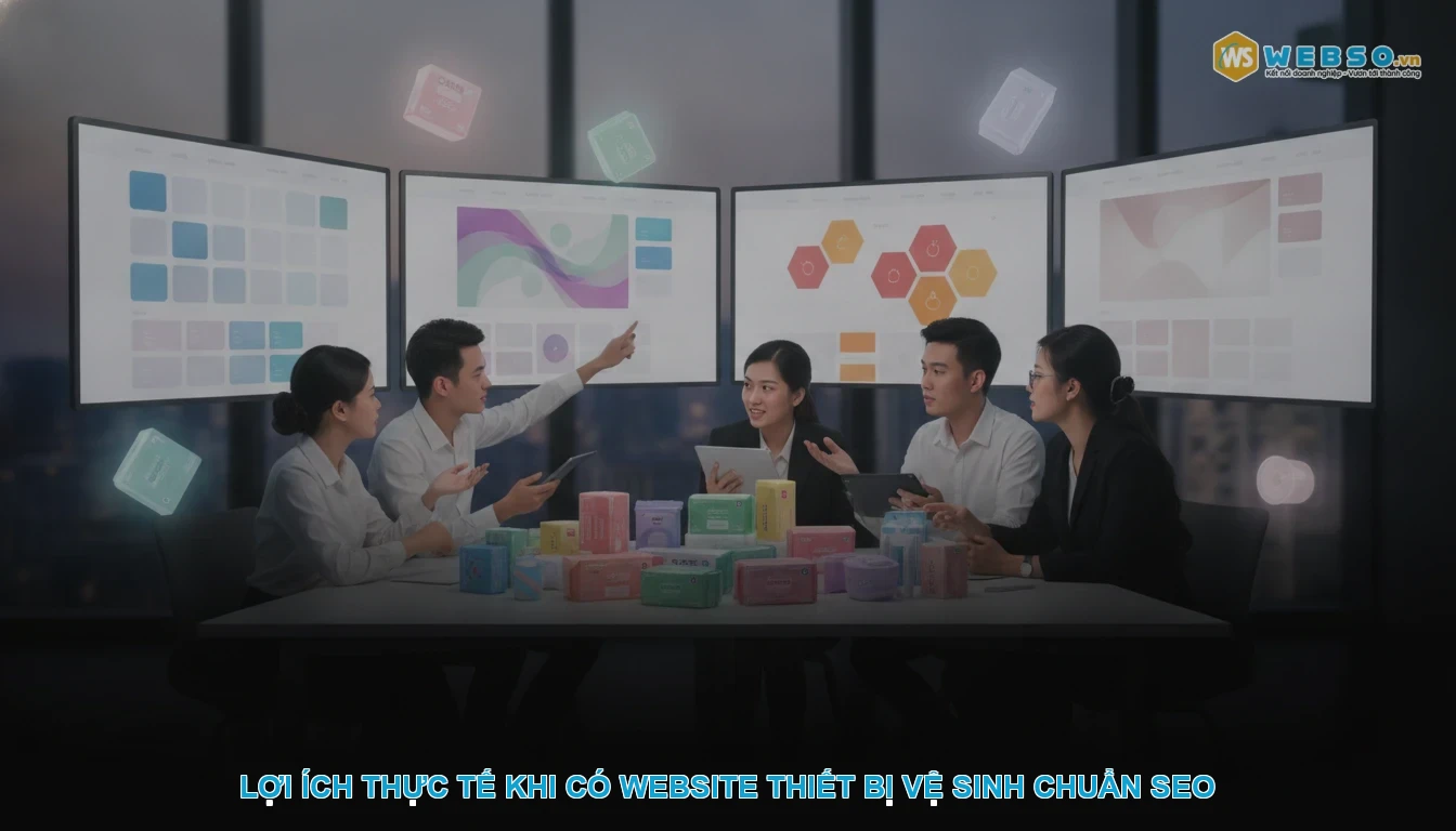 Thiết kế website thiết bị vệ sinh - Lợi ích thực tế khi có website thiết bị vệ sinh chuẩn SEO