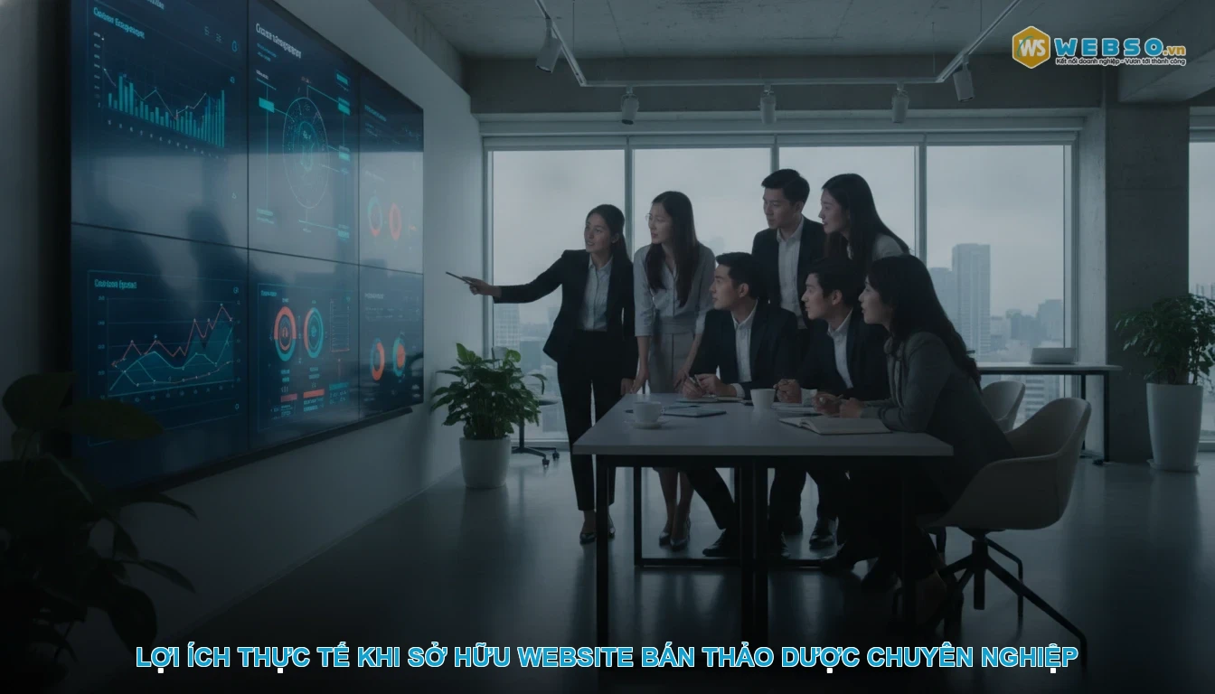 Thiết kế website bán thảo dược - Lợi ích thực tế khi sở hữu website bán thảo dược chuyên nghiệp