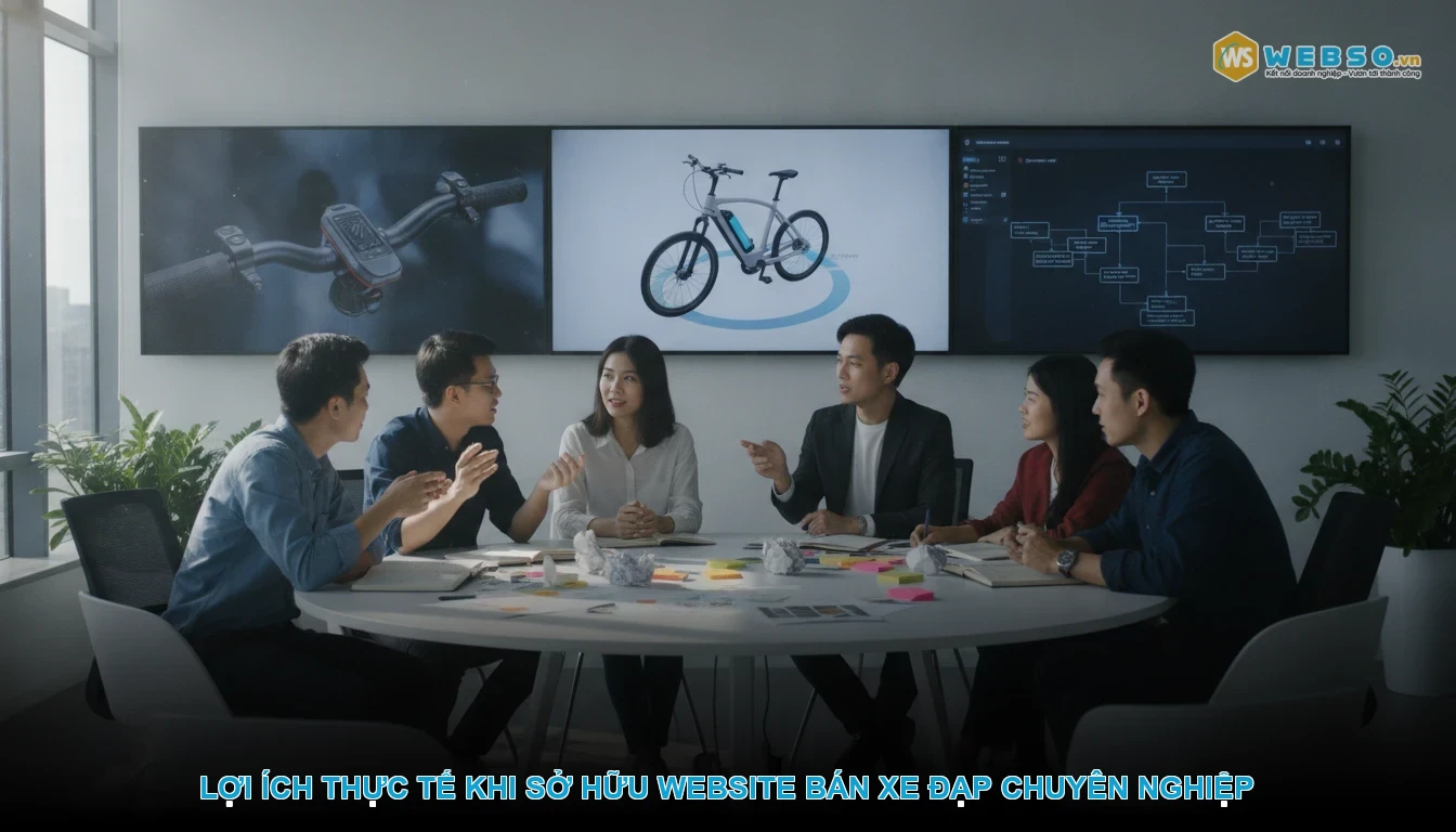 Thiết kế website bán xe đạp - Lợi Ích Thực Tế Khi Sở Hữu Website Bán Xe Đạp Chuyên Nghiệp