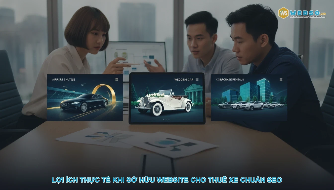 Thiết kế website cho thuê xe ô tô - Lợi Ích Thực Tế Khi Sở Hữu Website Cho Thuê Xe Chuẩn SEO