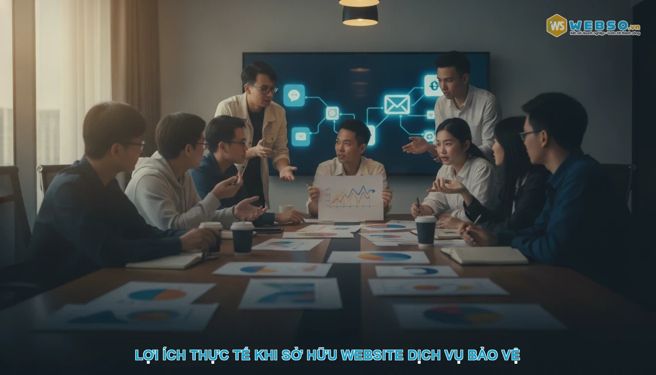 Thiết kế website dịch vụ bảo vệ - Lợi ích thực tế khi sở hữu website dịch vụ bảo vệ