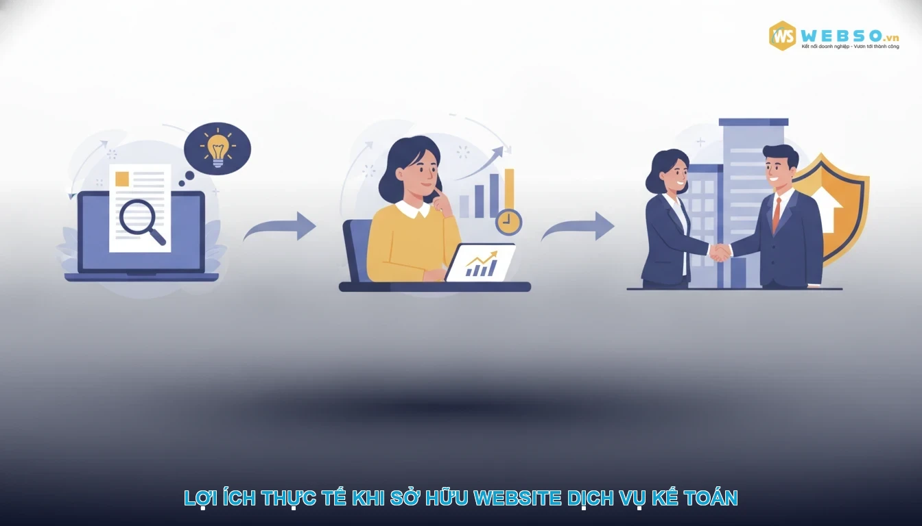 Thiết kế website dịch vụ kế toán - Lợi Ích Thực Tế Khi Sở Hữu Website Dịch Vụ Kế Toán