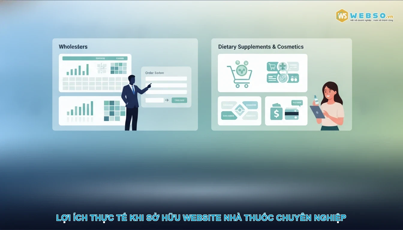 Thiết kế website nhà thuốc - Lợi Ích Thực Tế Khi Sở Hữu Website Nhà Thuốc Chuyên Nghiệp