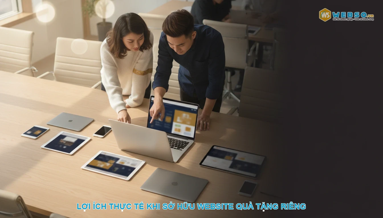 Thiết kế website quà tặng - Lợi ích thực tế khi sở hữu website quà tặng riêng