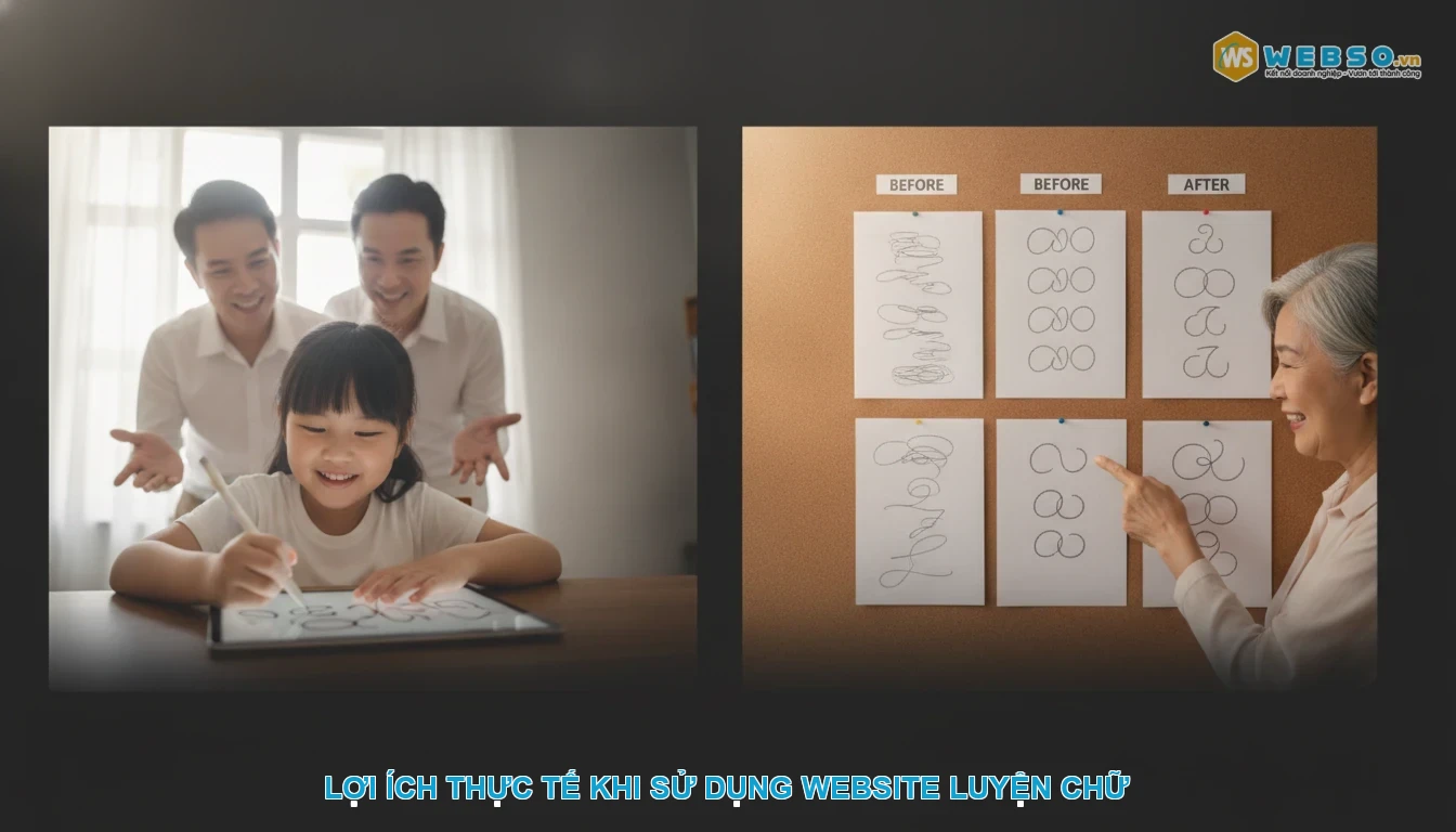 Thiết kế website luyện chữ đẹp - Lợi Ích Thực Tế Khi Sử Dụng Website Luyện Chữ