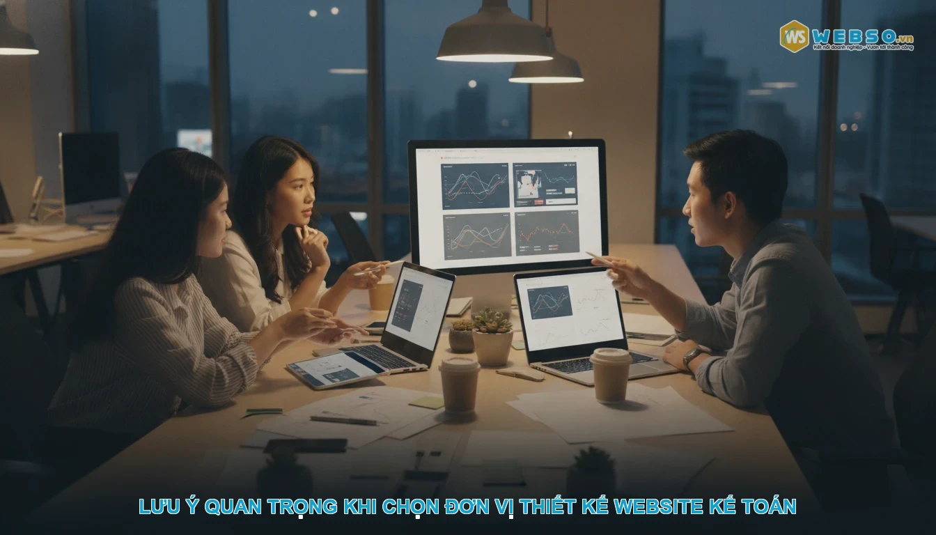 Thiết kế website dịch vụ kế toán - Lưu Ý Quan Trọng Khi Chọn Đơn Vị Thiết Kế Website Kế Toán