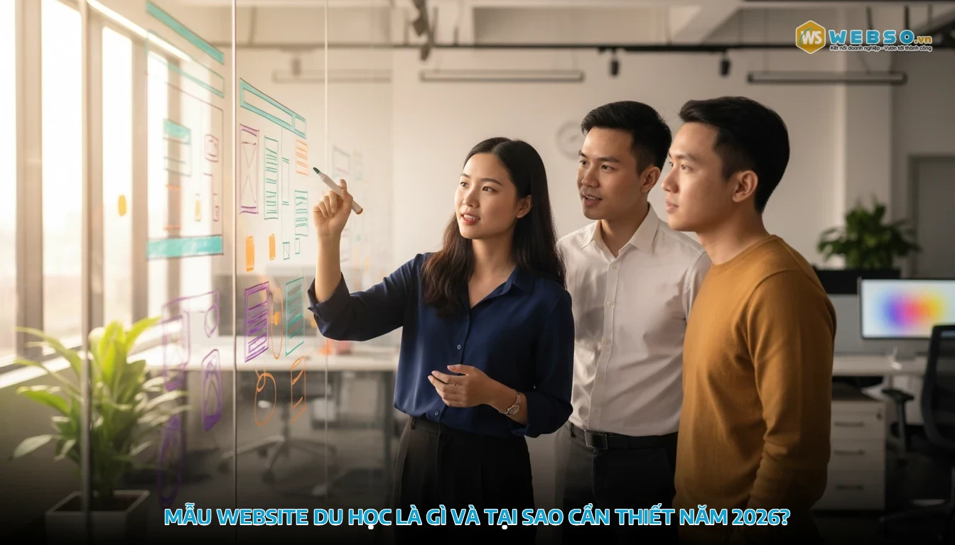 mẫu website du học - Mẫu website du học là gì và tại sao cần thiết năm 2026?