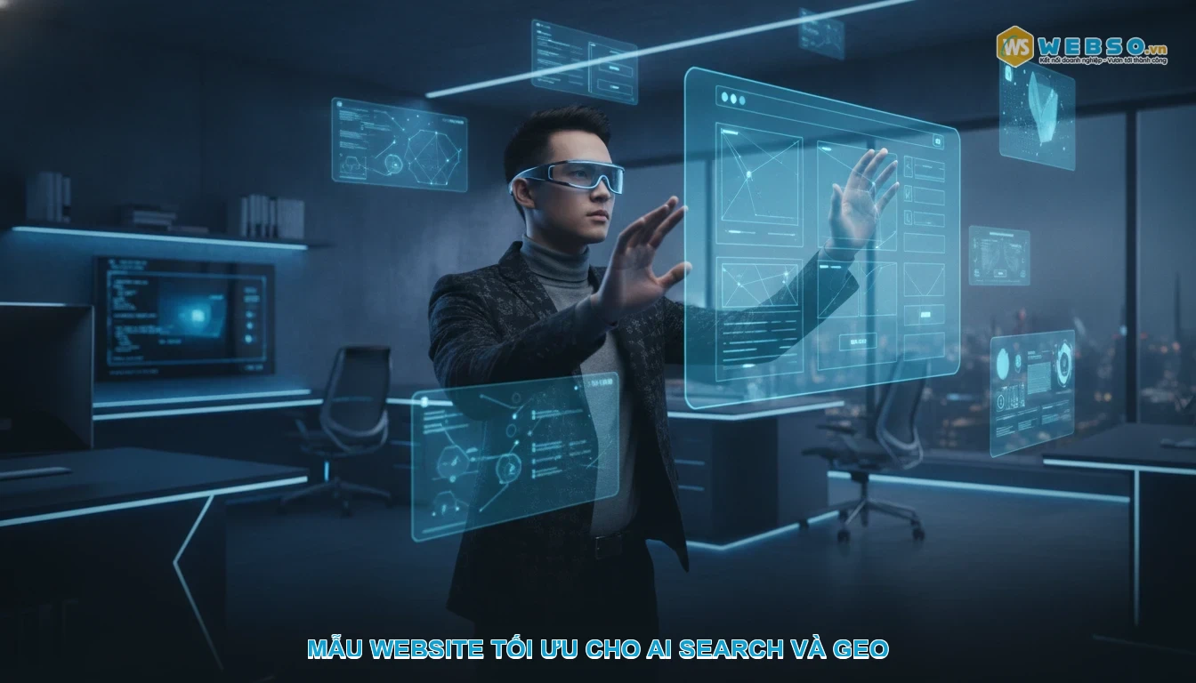 Mẫu website - Mẫu website tối ưu cho AI search và GEO