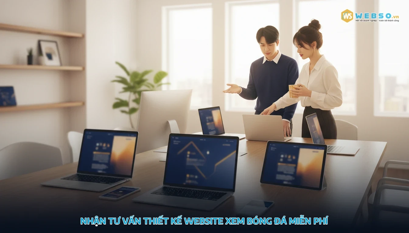 thiết kế website xem bóng đá - Nhận tư vấn thiết kế website xem bóng đá miễn phí