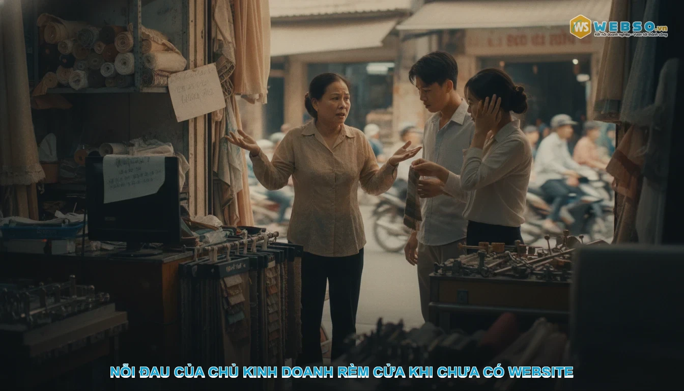 Thiết kế website rèm cửa - Nỗi đau của chủ kinh doanh rèm cửa khi chưa có website
