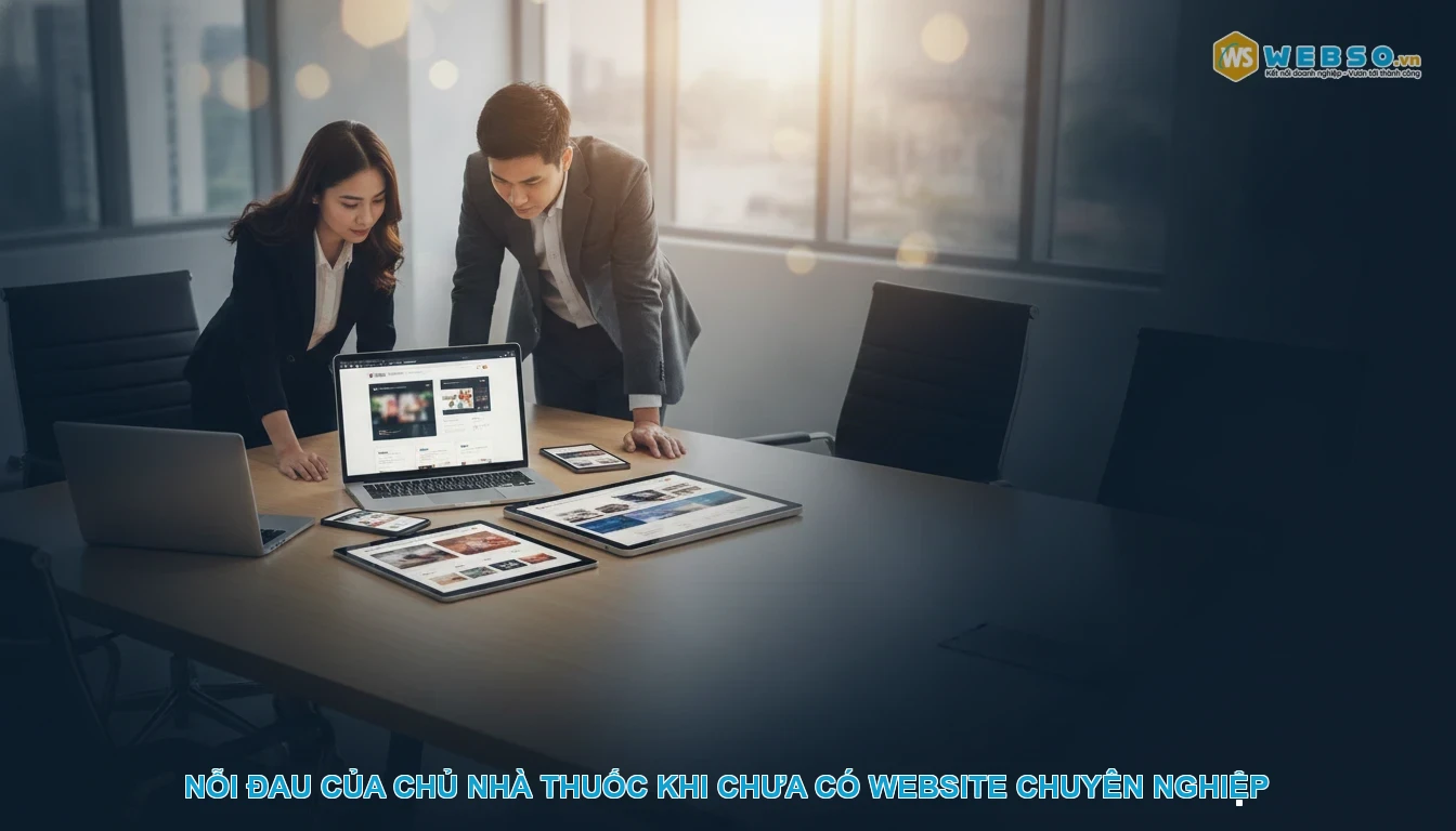 Thiết kế website nhà thuốc - Nỗi Đau Của Chủ Nhà Thuốc Khi Chưa Có Website Chuyên Nghiệp