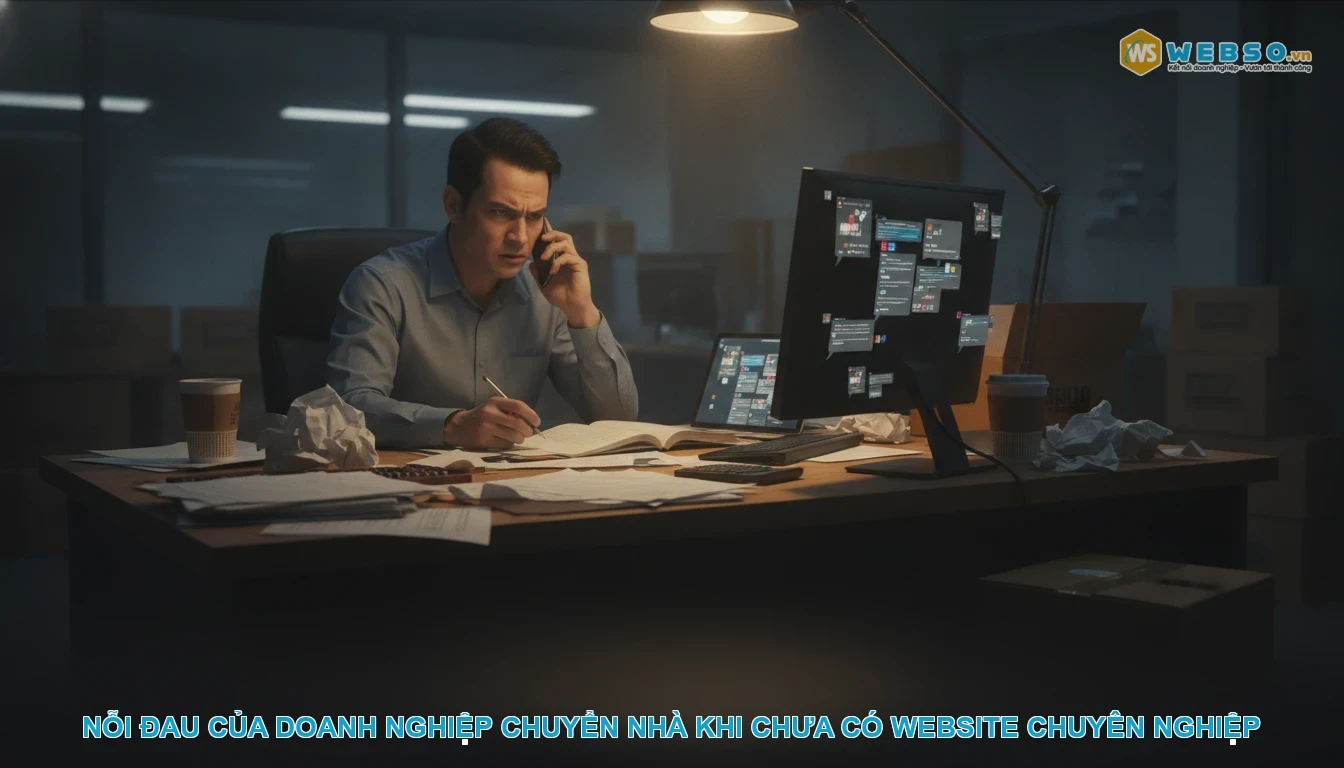 Thiết kế website dịch vụ chuyển nhà - Nỗi đau của doanh nghiệp chuyển nhà khi chưa có website chuyên nghiệp