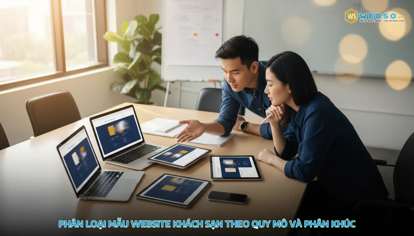 mẫu website khách sạn - Phân Loại Mẫu Website Khách Sạn Theo Quy Mô và Phân Khúc