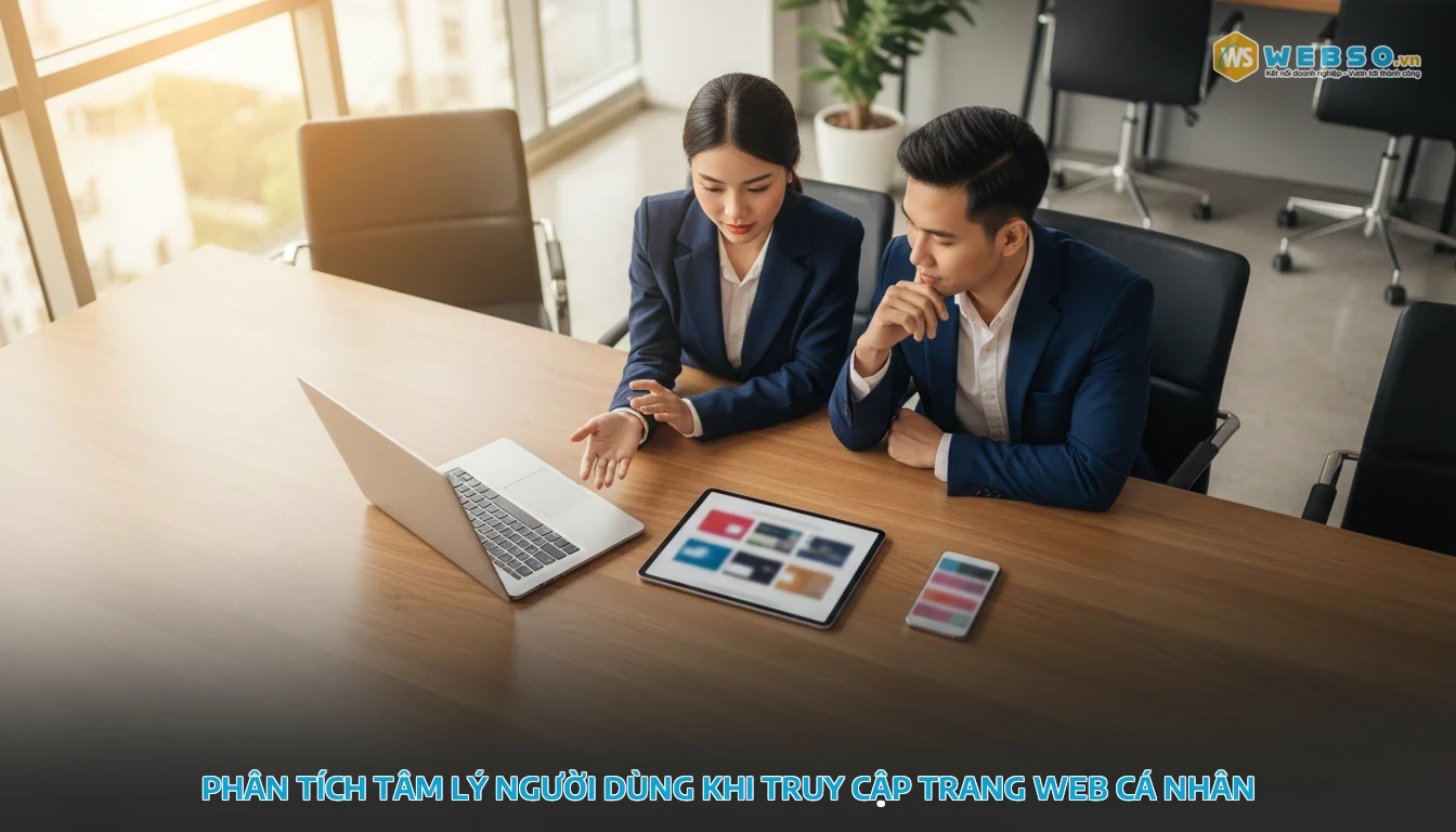 thiết kế trang web cá nhân - Phân tích tâm lý người dùng khi truy cập trang web cá nhân
