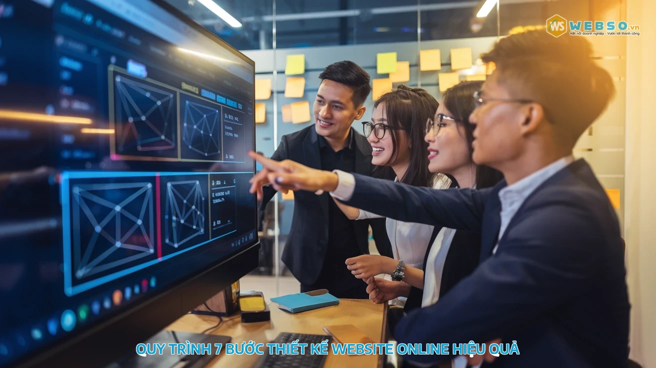 thiết kế web online - Quy Trình 7 Bước Thiết Kế Website Online Hiệu Quả