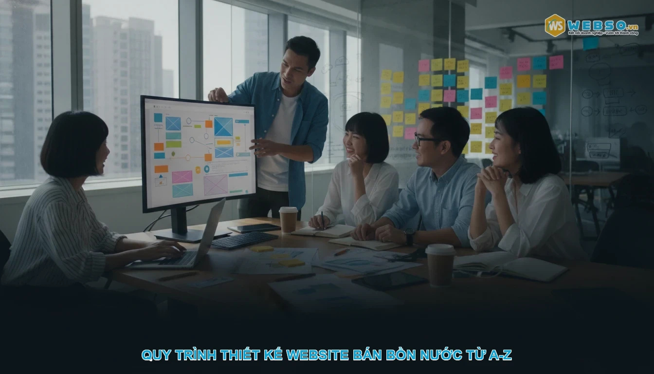 Thiết kế website bán bồn nước - Quy trình thiết kế website bán bồn nước từ A-Z