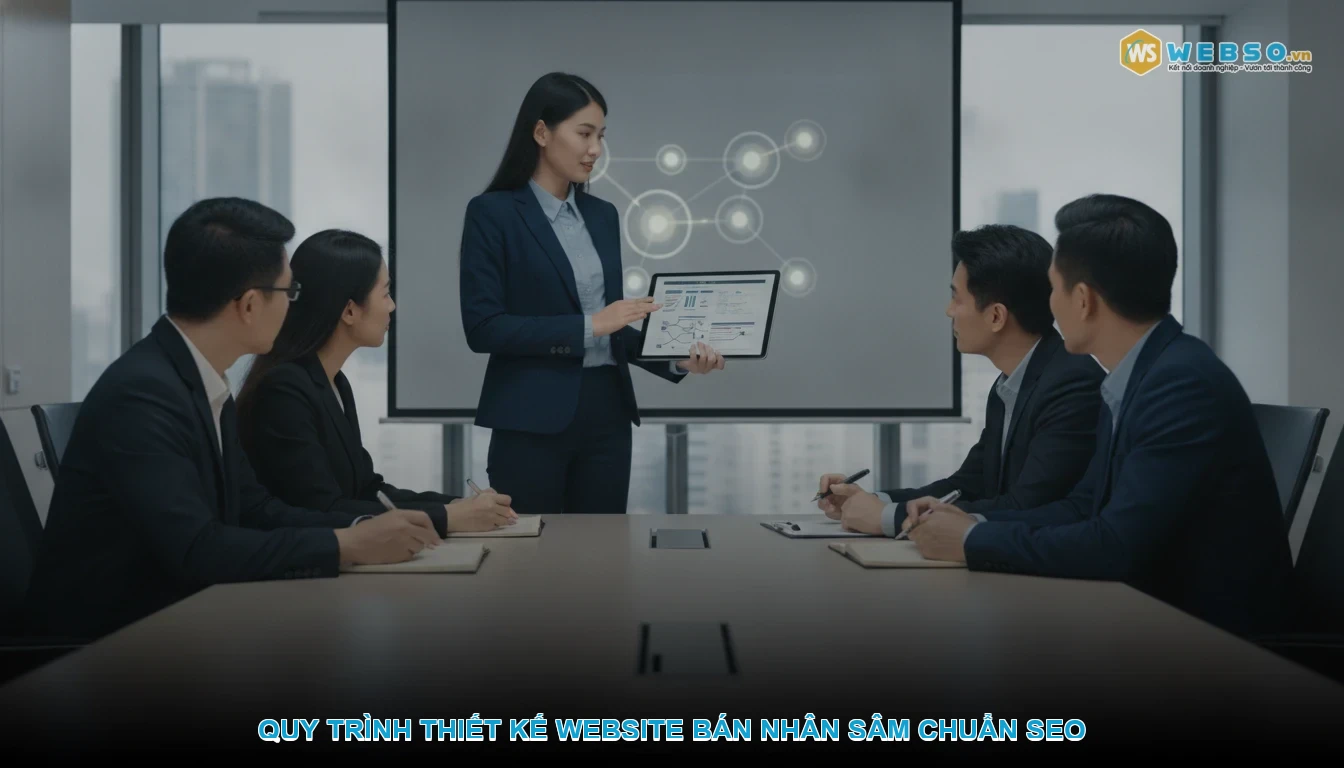 Thiết kế website bán nhân sâm - Quy trình thiết kế website bán nhân sâm chuẩn SEO