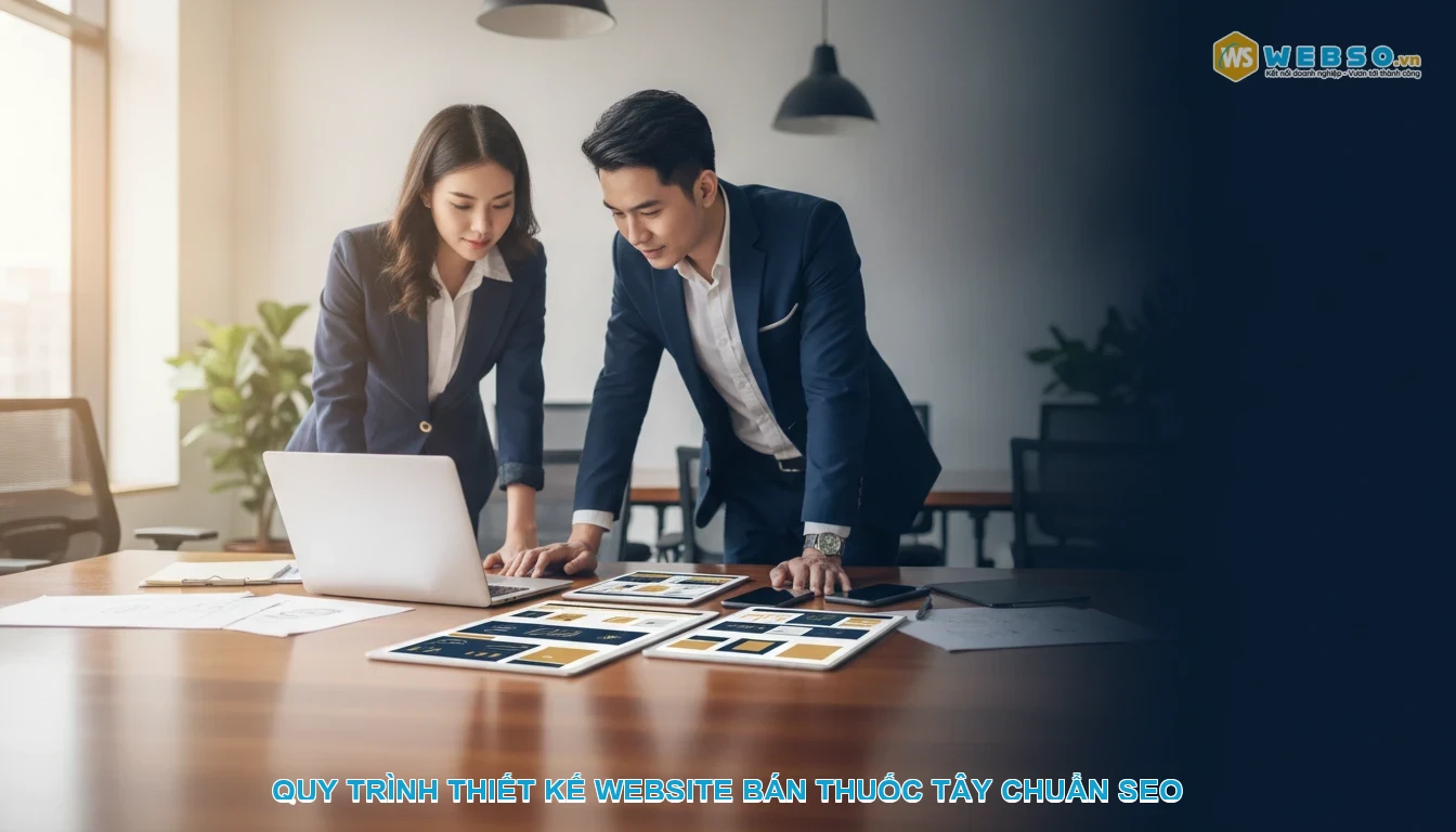 Thiết kế website bán thuốc tây - Quy trình thiết kế website bán thuốc tây chuẩn SEO