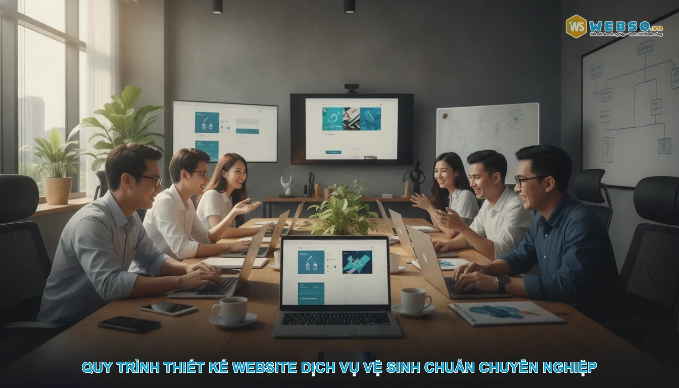 Thiết kế website dịch vụ vệ sinh - Quy Trình Thiết Kế Website Dịch Vụ Vệ Sinh Chuẩn Chuyên Nghiệp