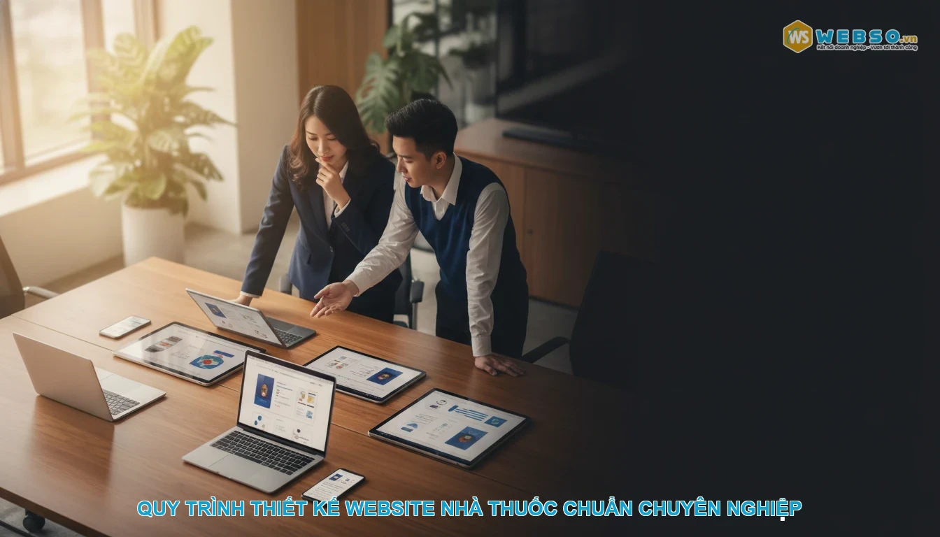 Thiết kế website nhà thuốc - Quy Trình Thiết Kế Website Nhà Thuốc Chuẩn Chuyên Nghiệp