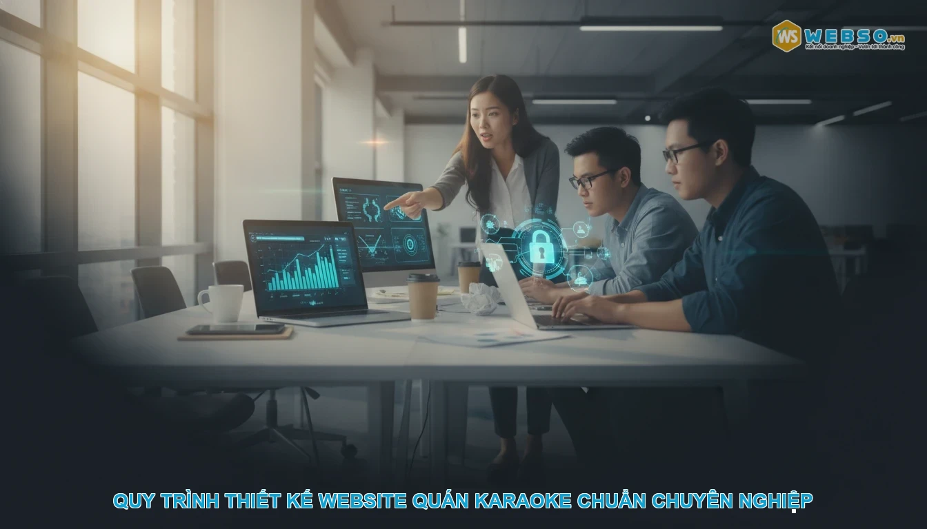 Thiết kế website quán karaoke - Quy trình thiết kế website quán karaoke chuẩn chuyên nghiệp
