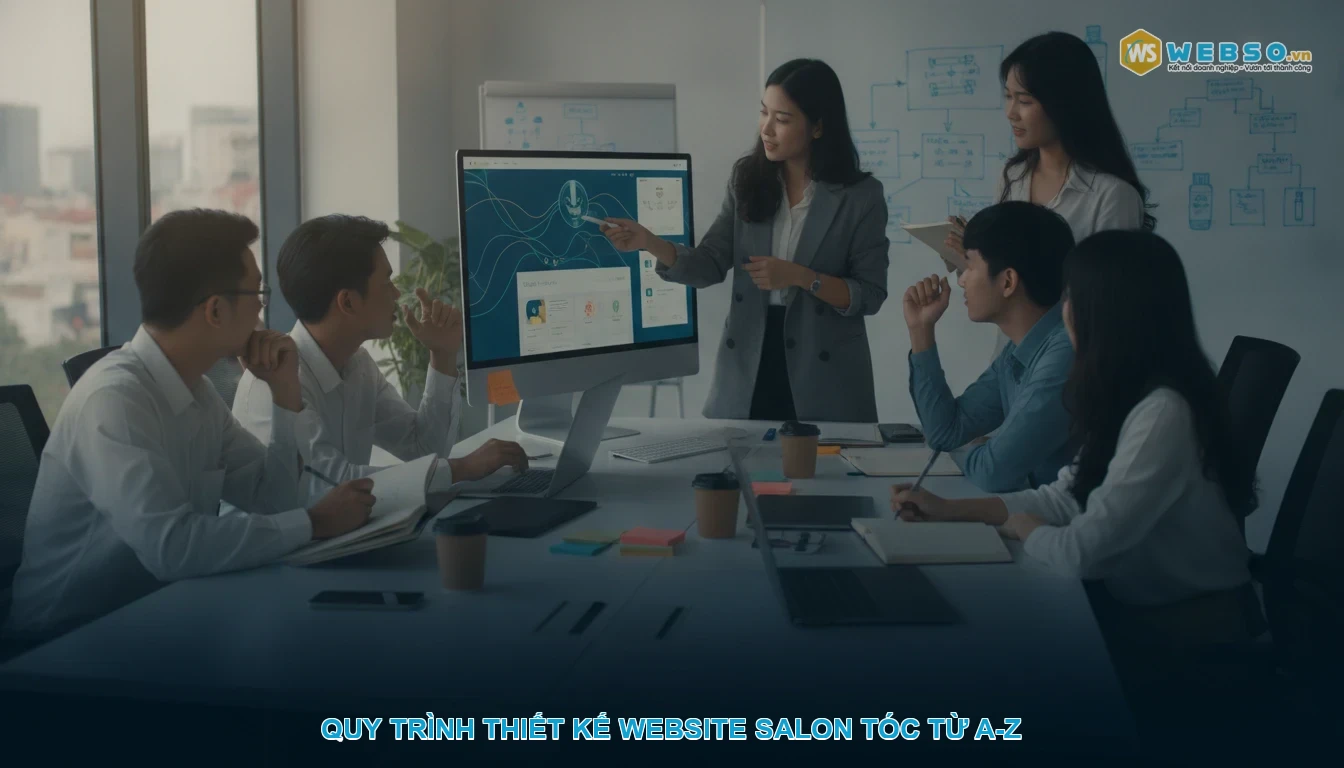 Thiết kế website salon tóc - Quy trình thiết kế website salon tóc từ A-Z