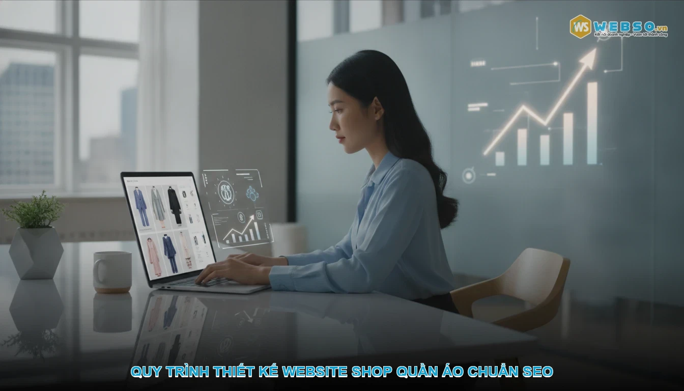 Thiết kế website shop quần áo - Quy trình thiết kế website shop quần áo chuẩn SEO