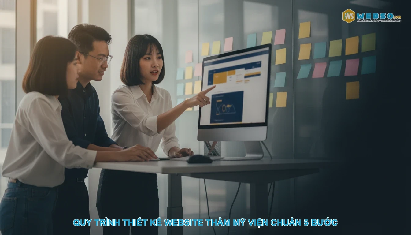 Thiết kế website thẩm mỹ viện - Quy trình thiết kế website thẩm mỹ viện chuẩn 5 bước