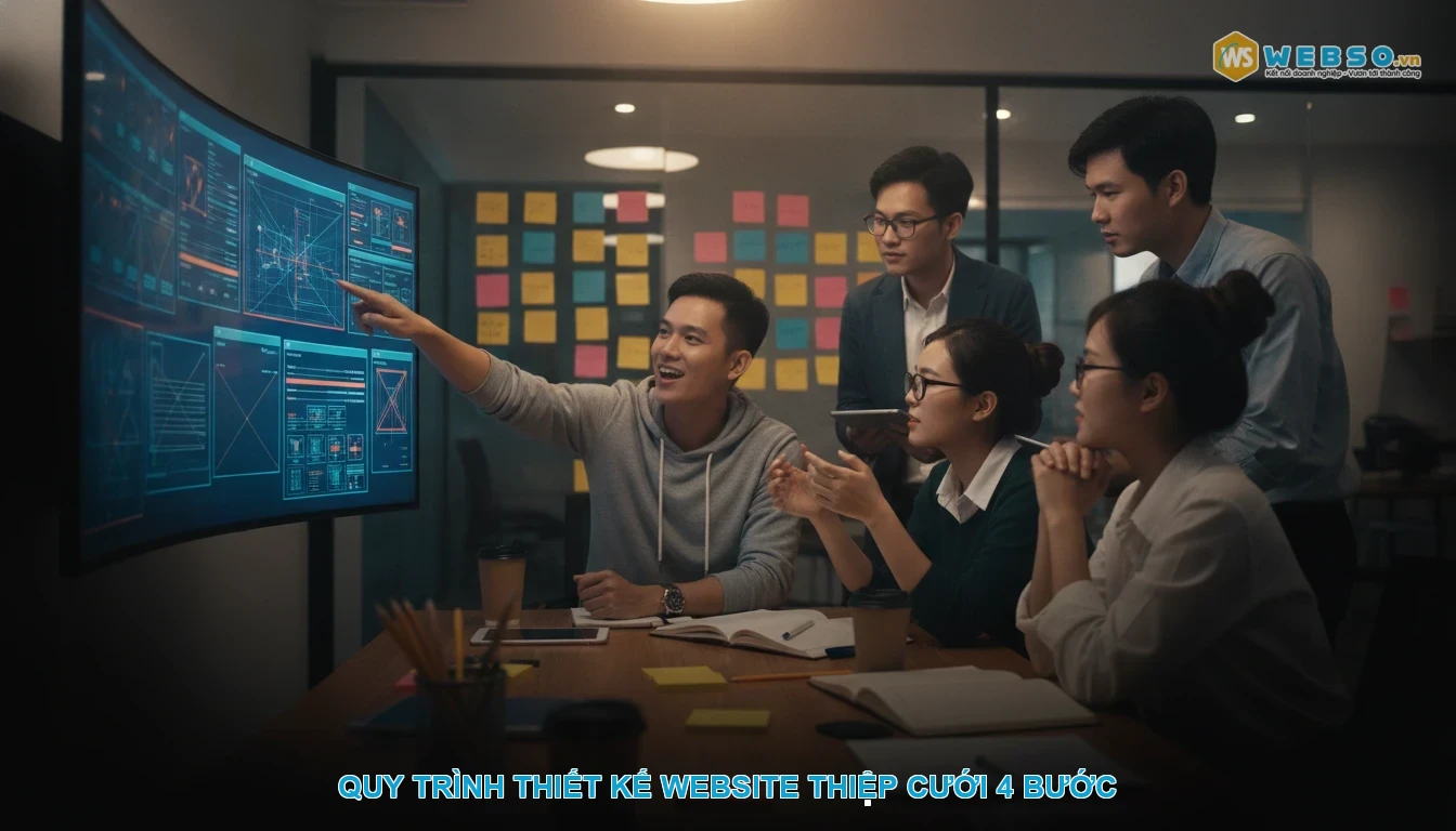 Thiết kế website thiệp cưới - Quy Trình Thiết Kế Website Thiệp Cưới 4 Bước
