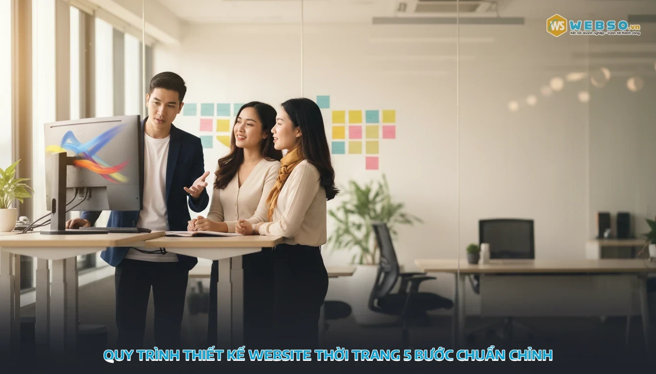 thiết kế website thời trang - Quy trình thiết kế website thời trang 5 bước chuẩn chỉnh