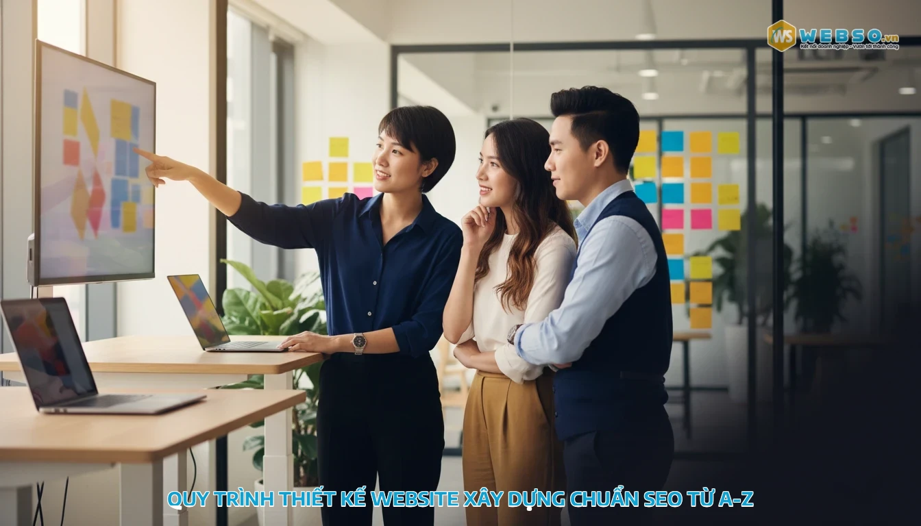 mẫu website công ty xây dựng - Quy trình thiết kế website xây dựng chuẩn SEO từ A-Z