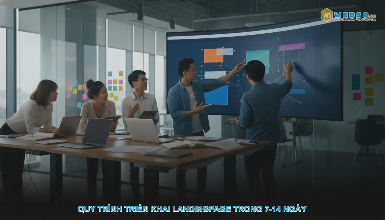 Thiết kế landingpage bất động sản - Quy Trình Triển Khai Landingpage Trong 7-14 Ngày
