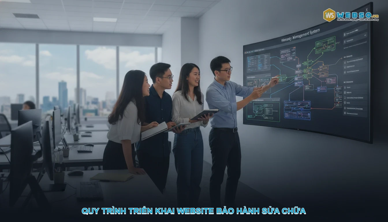 Thiết kế website bảo hành sửa chữa - Quy Trình Triển Khai Website Bảo Hành Sửa Chữa