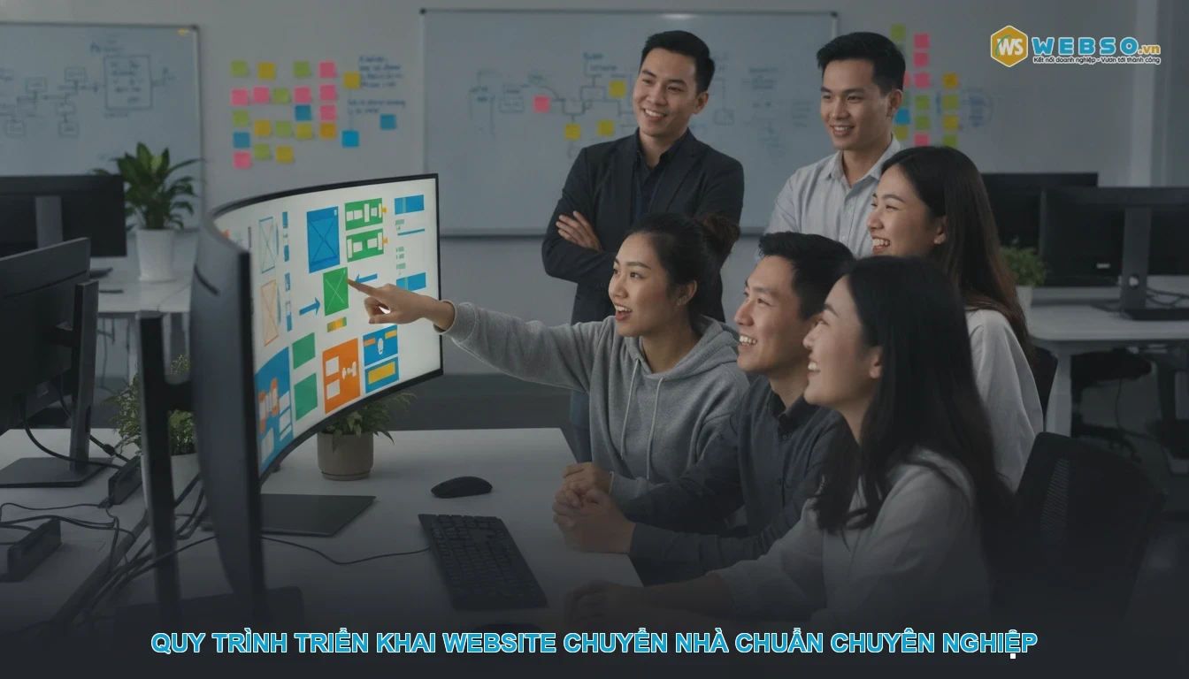 Thiết kế website dịch vụ chuyển nhà - Quy trình triển khai website chuyển nhà chuẩn chuyên nghiệp