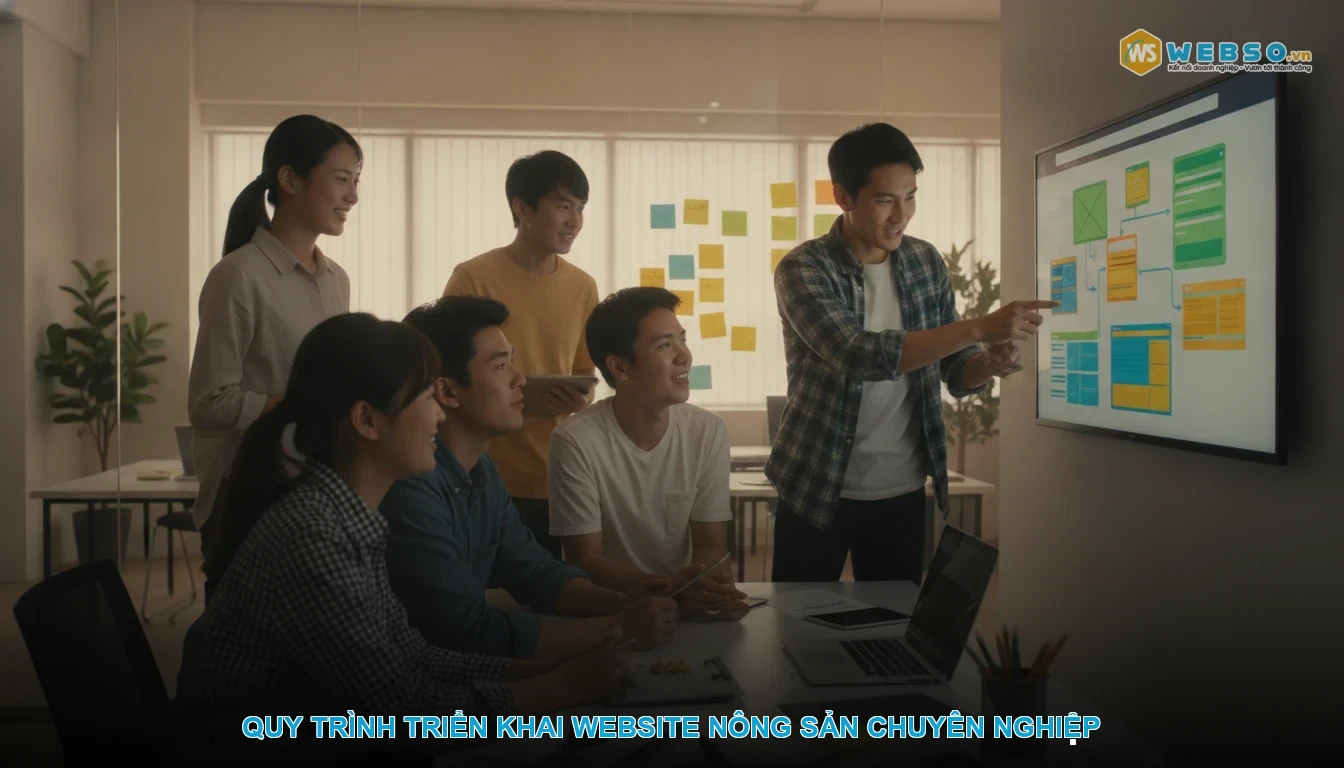 Thiết kế website nông sản - Quy Trình Triển Khai Website Nông Sản Chuyên Nghiệp