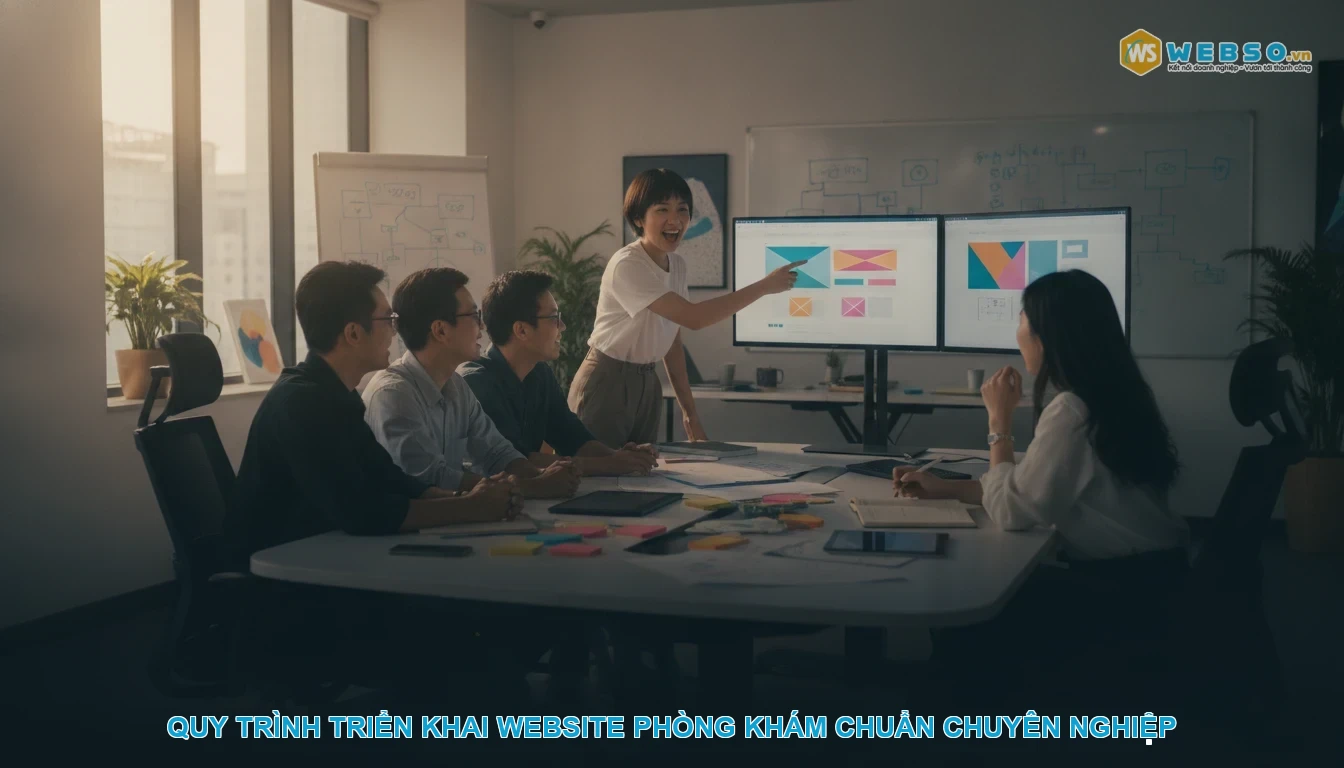 Thiết kế website phòng khám - Quy trình triển khai website phòng khám chuẩn chuyên nghiệp