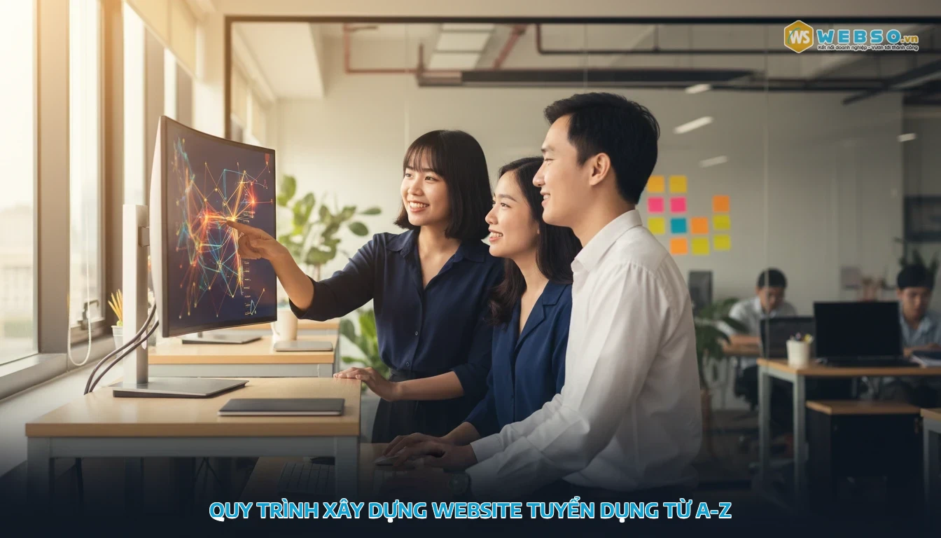 mẫu website tuyển dụng - Quy trình xây dựng website tuyển dụng từ A-Z