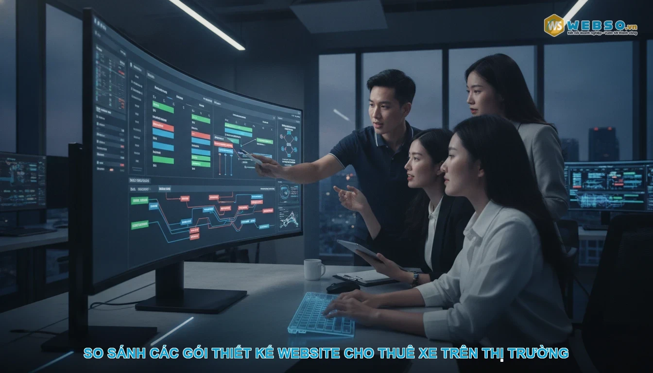 Thiết kế website cho thuê xe ô tô - So Sánh Các Gói Thiết Kế Website Cho Thuê Xe Trên Thị Trường