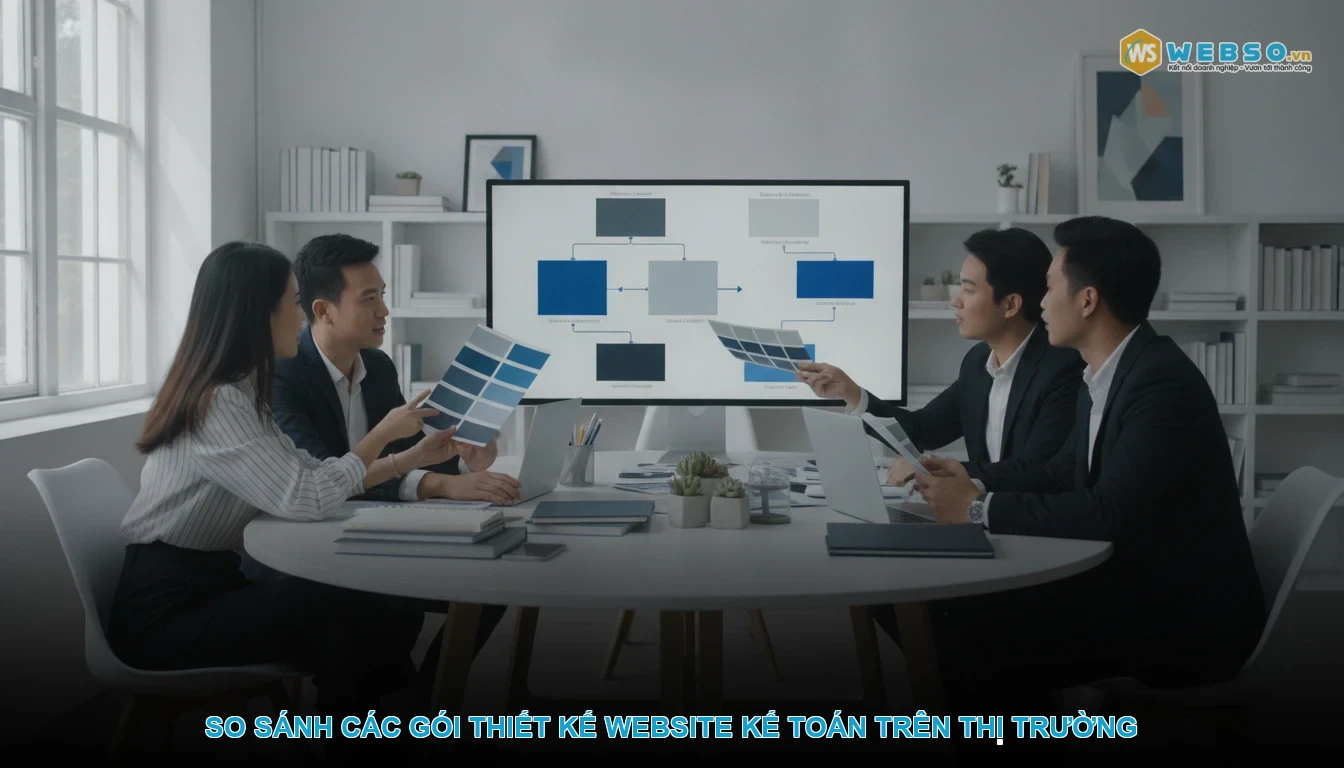 Thiết kế website dịch vụ kế toán - So Sánh Các Gói Thiết Kế Website Kế Toán Trên Thị Trường