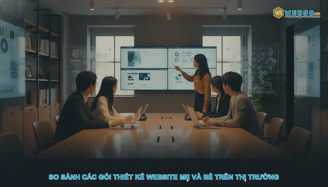 Thiết kế website mẹ và bé - So Sánh Các Gói Thiết Kế Website Mẹ và Bé Trên Thị Trường
