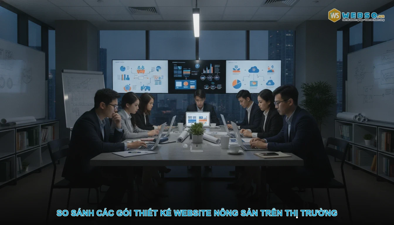 Thiết kế website nông sản - So Sánh Các Gói Thiết Kế Website Nông Sản Trên Thị Trường