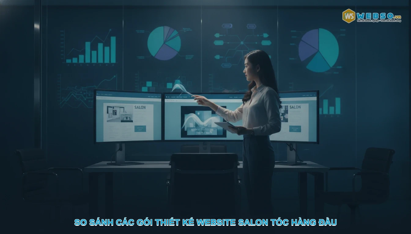Thiết kế website salon tóc - So sánh các gói thiết kế website salon tóc hàng đầu