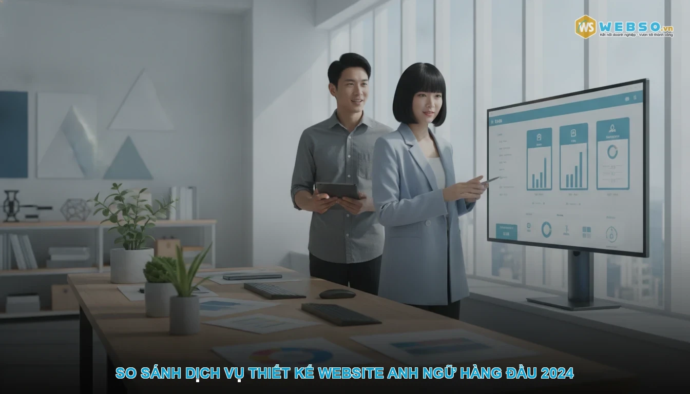 Thiết kế website trung tâm anh ngữ - So sánh dịch vụ thiết kế website anh ngữ hàng đầu 2024