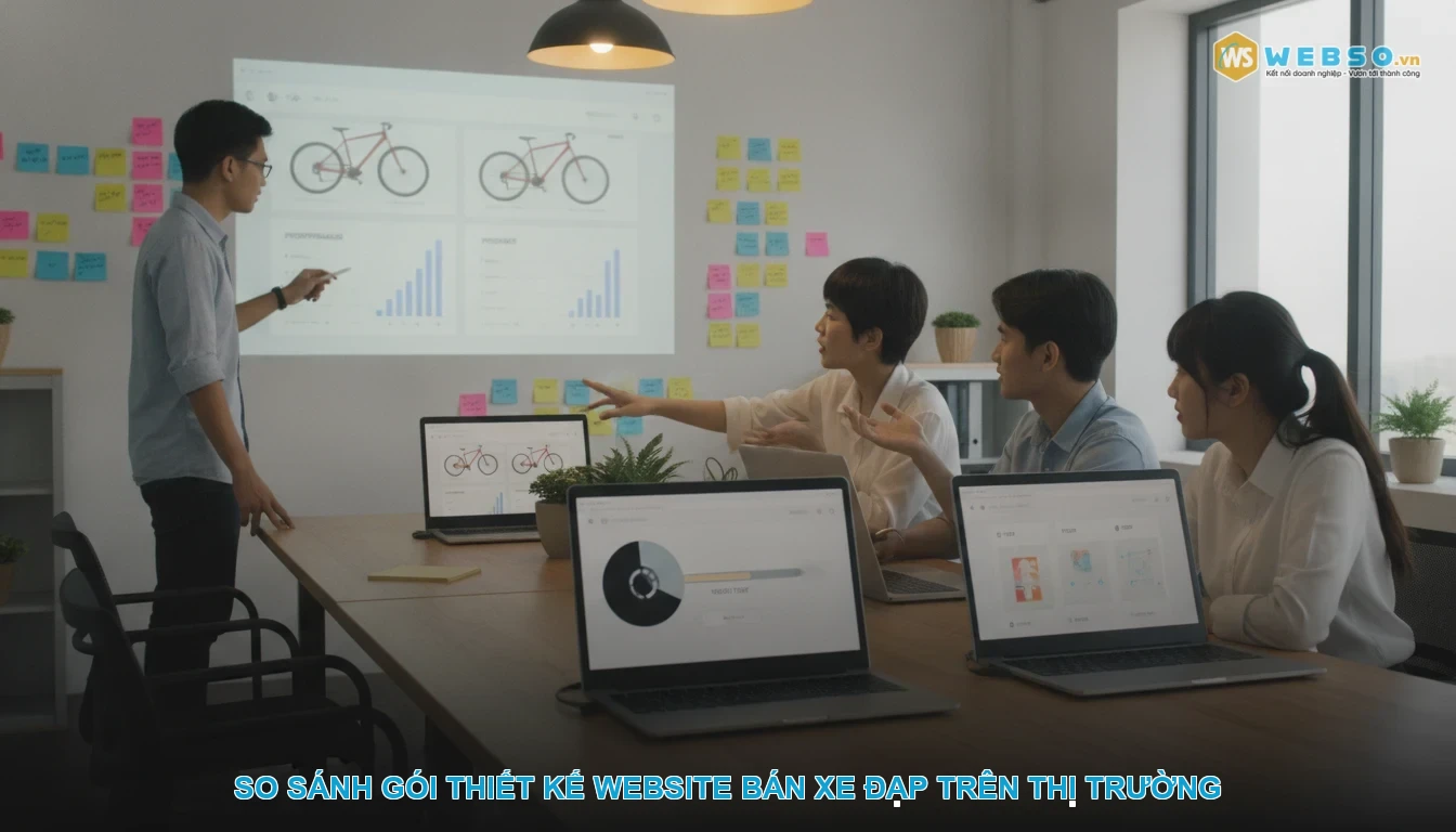 Thiết kế website bán xe đạp - So Sánh Gói Thiết Kế Website Bán Xe Đạp Trên Thị Trường