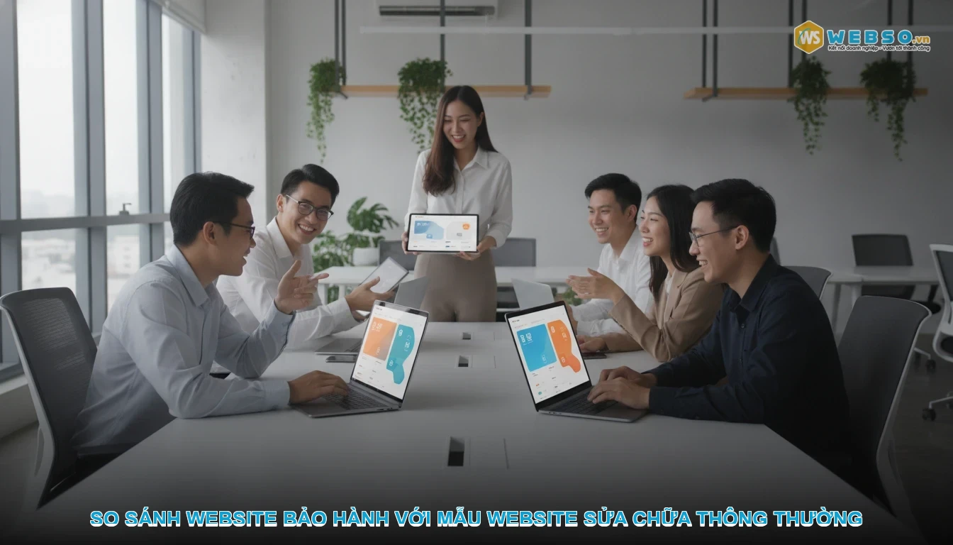 Thiết kế website bảo hành sửa chữa - So Sánh Website Bảo Hành Với Mẫu Website Sửa Chữa Thông Thường