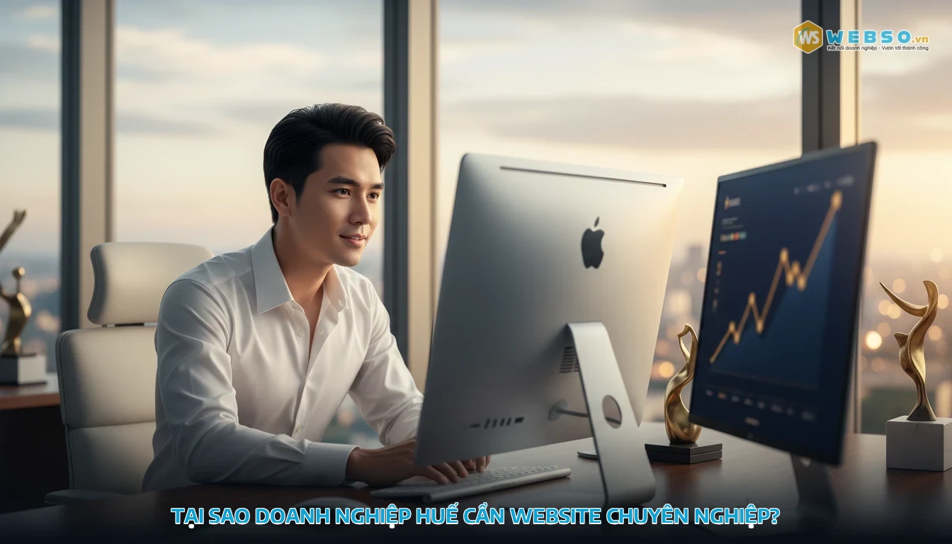 thiết kế website tại huế - Tại sao doanh nghiệp Huế cần website chuyên nghiệp?