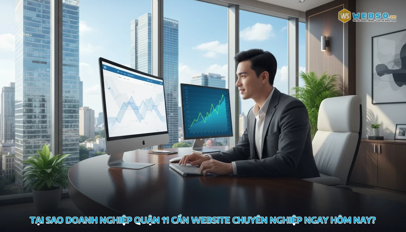 thiết kế web quận 11 - Tại Sao Doanh Nghiệp Quận 11 Cần Website Chuyên Nghiệp Ngay Hôm Nay?